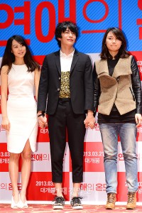 イ・ミンギ&キム・ミニ、映画『恋愛の温度』制作報告会に出席 イ・ミンギ&キム・ミニ、映画『恋愛の温度』制作報告会に出席