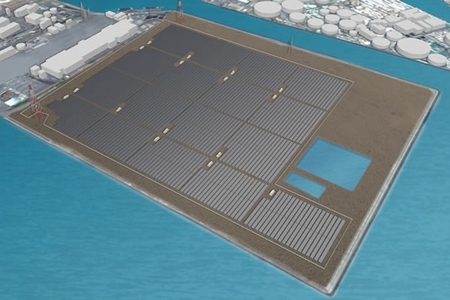 ユーエスパワー発電所イメージ図（画像：宇部興産）