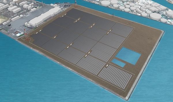 ユーエスパワー発電所イメージ図（画像：宇部興産）