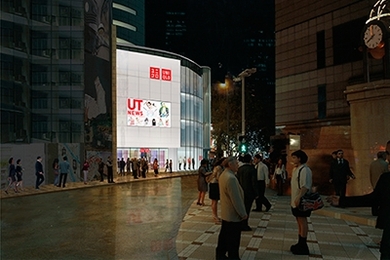 香港グローバル旗艦店「ユニクロ　リー・シアター店」のイメージ（画像：ユニクロ）