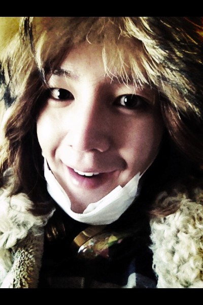 チャン・グンソクが、北海道の寒さに思わず愚痴をこぼした。写真＝チャン・グンソクのツイッターより