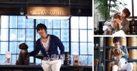 キム・ヒョンジュン(SS501マンネ)が、愛犬チョコ&サランとともにグラビアを撮影した。 キム・ヒョンジュン(SS501マンネ)が、愛犬チョコ&サランとともにグラビアを撮影した。