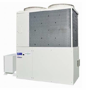 ガスヒートポンプエアコン「GHPハイパワープラス」（画像：アイシン精機）