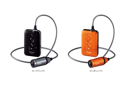 ウェアラブルカメラ「HX-A100」（画像：パナソニック）