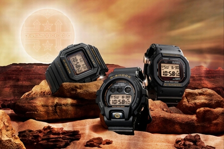 GW-5530C（左）、DW-6930C（中）、DW-5030C（右）（画像：カシオ計算機）