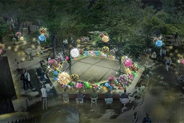 1周年を迎え東急プラザ表参道原宿「おもはらの森」が幻想的な春の森に