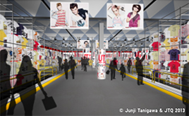 UTストア「UT POP-UP！TYO」のイメージ（画像：ユニクロ）