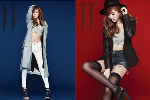 ファッション誌「W Korea」で撮影された少女時代ジェシカのグラビアが公開された。写真＝W Korea