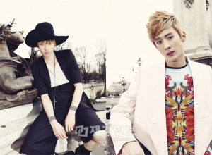 TEENTOPのニエルとチョンジが、デュエットを結成する。写真=TOPメディア TEENTOPのニエルとチョンジが、デュエットを結成する。写真=TOPメディア