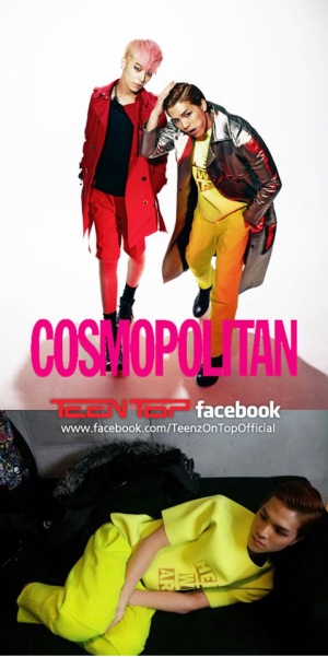 TEENTOPのリーダー、C.A.Pの“両極端な写真”がネットユーザーらの間で話題だ。