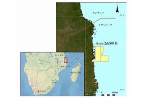 鉱区位置図（画像：国際石油開発帝石）