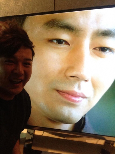 SUPER JUNIORのシンドンの‘顔の大きさ発言'が話題となっている。写真=シンドンツイッター