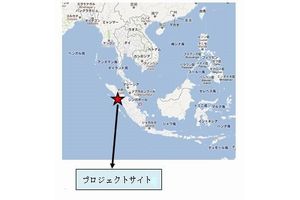 位置図（画像：伊藤忠商事）