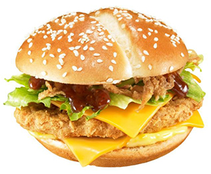 「バーベキューチキン」（画像：日本マクドナルド）