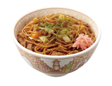 「やきそば牛丼」（画像：ゼンショー）