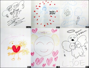 TEENTOP(ティーントップ)がデビュー1004日を迎え、自分たちで描いた天使の絵を公開した。写真= TEENTOP公式me2day TEENTOP(ティーントップ)がデビュー1004日を迎え、自分たちで描いた天使の絵を公開した。写真= TEENTOP公式me2day