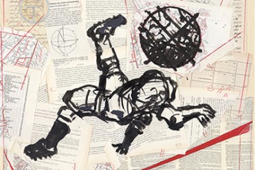 渋谷でサッカーW杯ブラジル大会公式アートプリント展 - バスキア、川島秀明、ヴィック・ムニーズ等