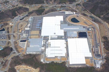 埼玉製作所寄居工場 鳥瞰写真（写真：ホンダ）