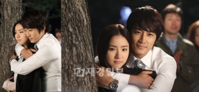 花の香りが漂う4月の春、腕組みをして歩くカップルを見ただけでも心がときめいてくるような今日この頃、ソン・スンホンとシン・セギョンがロマンチックなバックハグのスチールカットを公開し、視聴者の心をときめかせた。写真=ブリスメディア