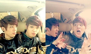 TEENTOPのチャンジョが一人遊びの真髄（？）を披露し注目を集めている。写真＝チャンジョのTwitterより