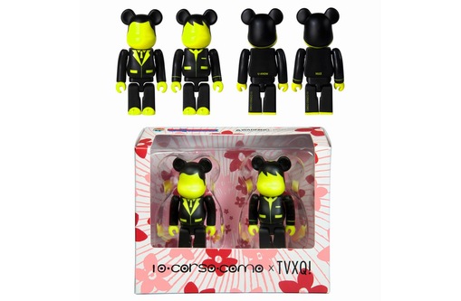 3月に公開されて話題を集めた東方神起のBE@RBRICK（ベアブリック）「10 Corso Como x TVXQ! Be@rbrick リミテッドエディション」が発売される。