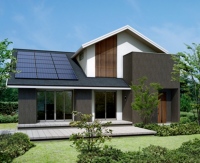 ジャーブネットが販売する認定低炭素住宅「木和美(きわみ)S+」。