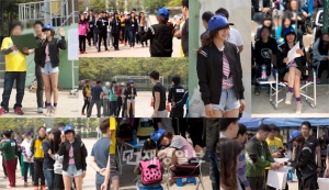 チェ・ガンヒは4日、ソウル・ソンパ区ムンジョン中学校でファン約100人とともに「明朗運動会」を開催し、ファンと特別な時間を過ごした。