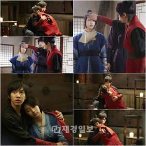 MBCドラマ『九家の書』で、イ・スンギ&スジの“おでこタッチ”のシーンが捉えられ、目を引いている。写真=サムファネットワークス MBCドラマ『九家の書』で、イ・スンギ&スジの“おでこタッチ”のシーンが捉えられ、目を引いている。写真=サムファネットワークス