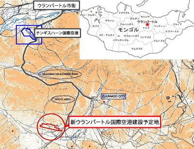 位置図（画像：三菱商事）