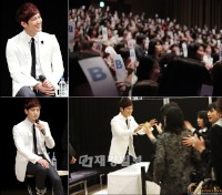 俳優キム・ボムが、29日に開催した日本のファンミーティングの模様が公開された。 俳優キム・ボムが、29日に開催した日本のファンミーティングの模様が公開された。