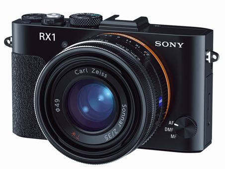 「DSC-RX1」(画像:ソニーのウェブサイトより) 「DSC-RX1」(画像:ソニーのウェブサイトより)