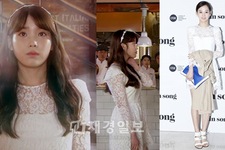 最近、KBSドラマ『最高だ イ・スンシン』で活躍中のIUと童顔がキュートなユン・スンアの清楚なシースルーファッションが話題になっている。写真＝IU KBS『最高だ イ・スンシン』キャプチャー、ユン・スンア Jane Song