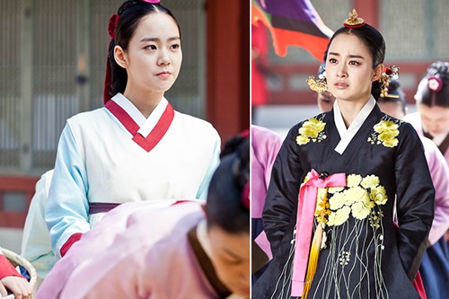 女優キム・テヒ演じる側室がドラマ内でユ・アイン演じる王の子を妊娠し、彼の愛を再確認した。