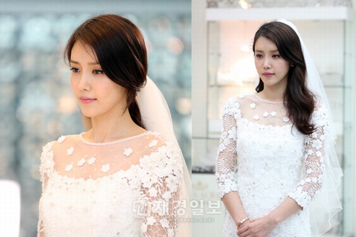 チェ・ジョンアンの眩しいウェディング姿が公開された。写真=ブリスメディア