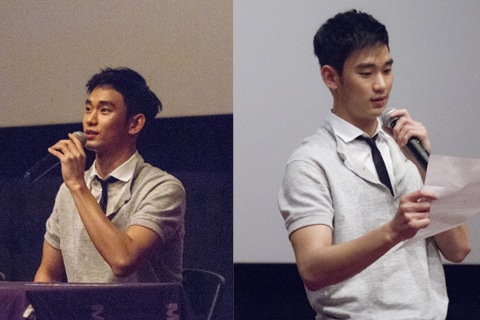 俳優キム・スヒョンが、自身の初主演映画『隠密に偉大に』の公開を記念してファンミーティングを開催した。