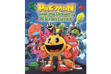 「PAC-MAN and the Ghostly Adventures」のメインビジュアル（画像：バンダイナムコゲームス）