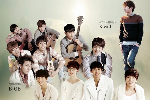 BTOB、2AM、K.willが、6月29日、ソウル慶熙大学で合同コンサート「Boys to Man」を開催する。
