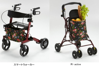 フランスベッドホールディングス＜７８４０＞（東１）の子会社フランスベッドは、人に優しいをコンセプトとした「リハテック」シリーズより、自動抑速ブレーキ付歩行車「スマートウォーカー」を６月中旬より、シルバーカー「Ｒ・ａｃｔｉｖｅ（アクティブ）」を、７月中旬より発売する。