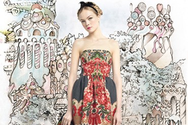 レッド ヴァレンティノ 2013-14年秋冬コレクション - ファンタジーの森を散歩して