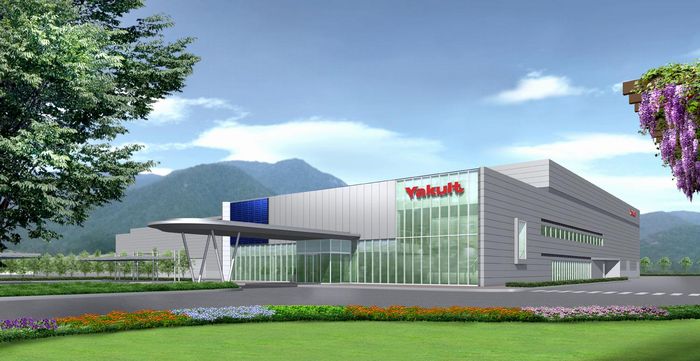 工場完成イメージ図（画像：ヤクルト本社）