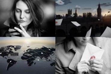 キスをメッセージと一緒にメールで届ける「バーバリー・キス」 - Googleと共同開発