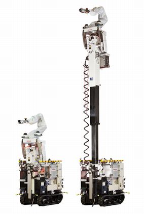 ホンダと産総研が共同開発した高所調査用ロボット（画像：ホンダ）