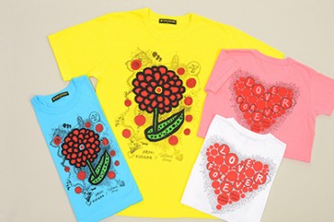 草間彌生と嵐の大野智の合作！24時間テレビのチャリTシャツ販売開始
