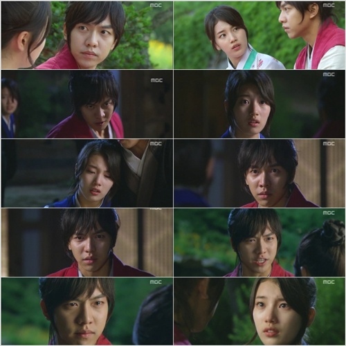 MBC月火ドラマ『九家の書』で、イ・スンギが、スジに別れを告げた。