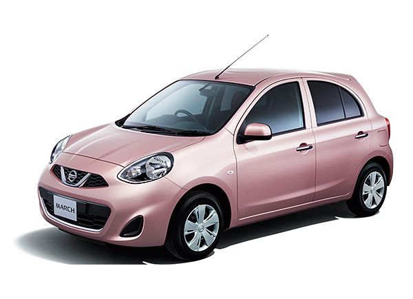 マーチG ボディカラー：ナデシコピンク（画像：日産自動車）
