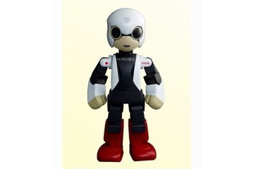 ロボット宇宙飛行士「KIROBO」（画像：電通）