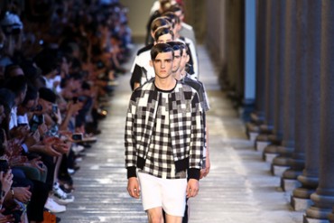 ニール バレット(NEIL BARRET) 2014春夏コレクション - ブロックチェックを再構築