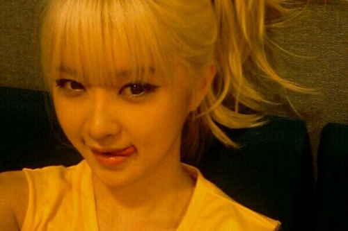 AFTERSCHOOLのイヨンがキュートなショットを公開した。