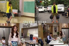 スターたちのファッションに注目してみると、派手な色や柄のアイテムを着用していることに気付く。ここでは東方神起チャンミンとイ・チョンアのファッションを分析する。写真＝KBS2『僕らの町の芸・体・能』キャプチャ、SBS『ワンダフルママ』キャプチャ