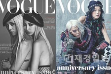 BIGBANGのG-DRAGONが、スーパーモデルのスジュ、キム・ソンヒ、パク・ジヘと共に「VOGUE KOREA」の表紙を飾った。写真＝VOGUE KOREA